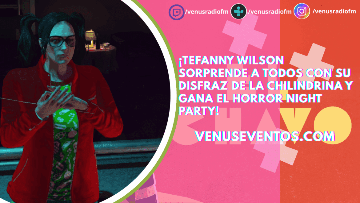 Tefanny Wilson Arrasa en el Horror Night Party con un Look Inspirado en La Chilindrina 7 chilindrina