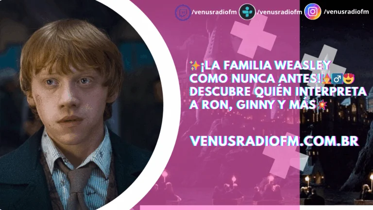 ¡Primer vistazo a la familia Weasley en la nueva serie de Harry Potter de HBO Max! 3 familia Weasley