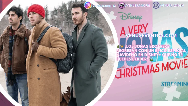 Jonas Brothers lanzan el tráiler de “A Very Jonas Christmas Movie”, su nueva comedia navideña para Disney+ 2 jonas brother a chrithmas movie disney plus