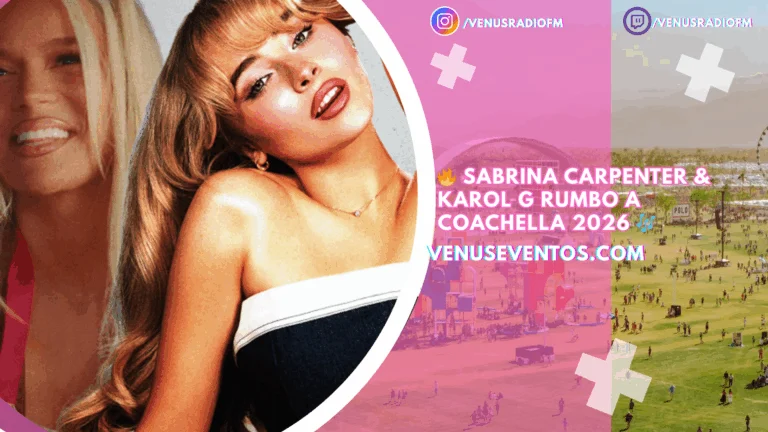 Coachella 2026: ¡Sabrina Carpenter y Karol G en la mira para ser las grandes headliners del festival! 1 karol g sabrina carpenter coachella 2026