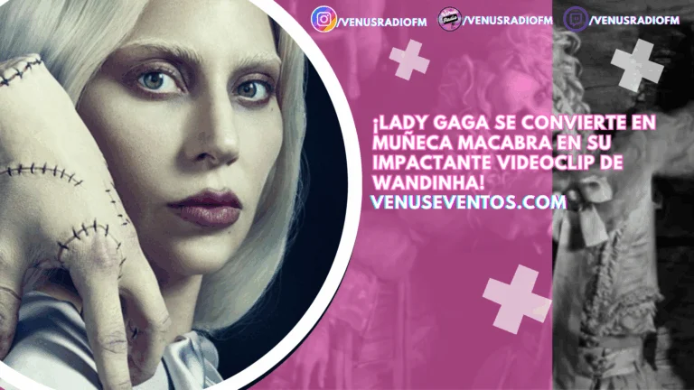 Lady Gaga lanza videoclip de “The Dead Dance”, canción de la 2ª temporada de “Wandinha” 1 lady gaga the dead dance