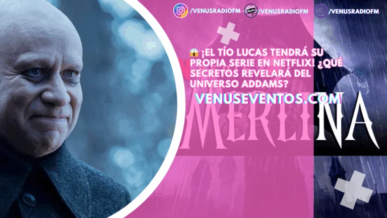 Netflix prepara spin-off de “Merlina” centrado en el excéntrico Tío Lucas 1 tio lucas merlina spin off