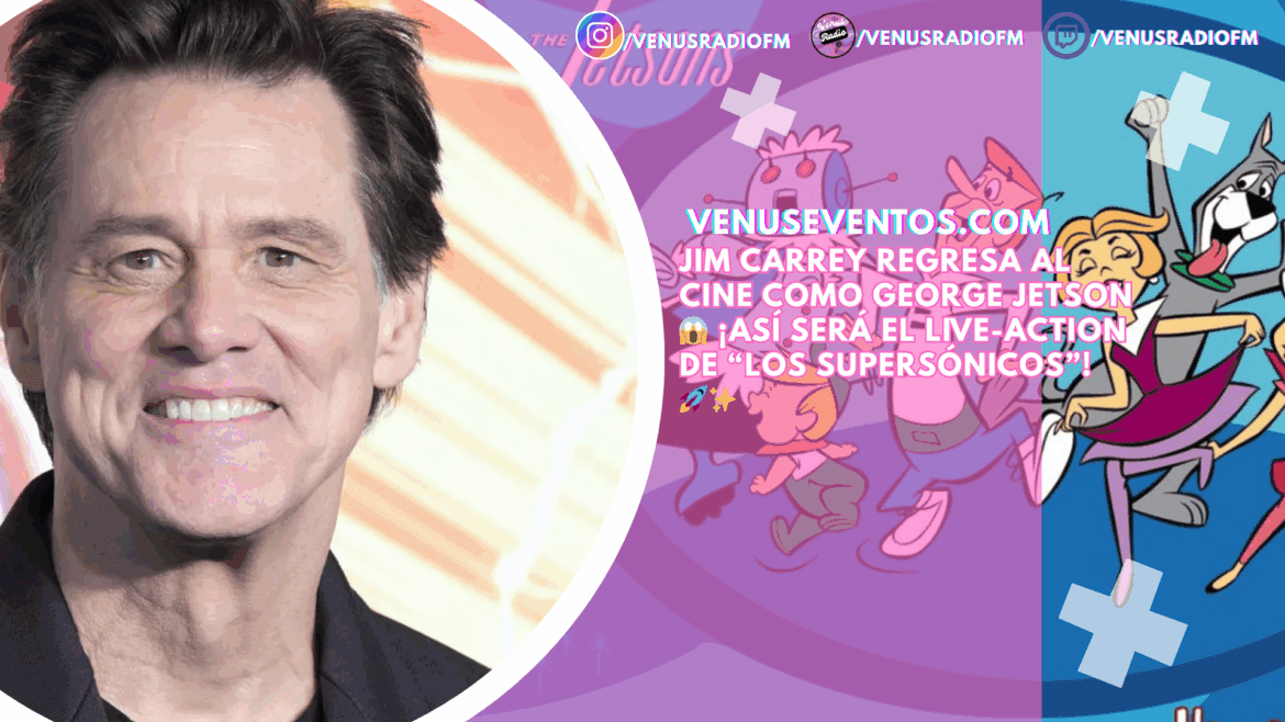 Jim Carrey podría protagonizar el live-action de “Los Supersónicos”