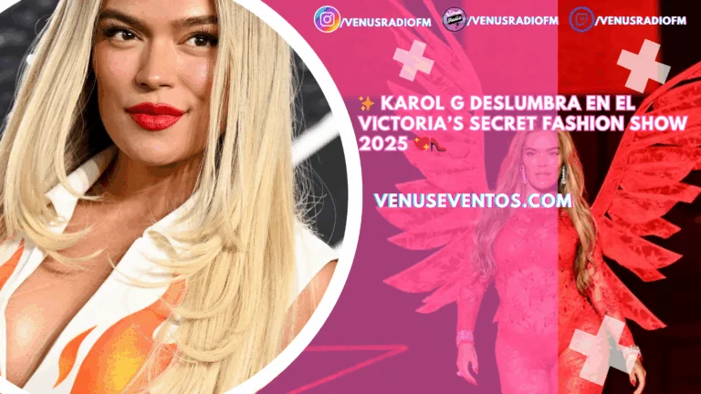 Karol G hizo historia en el Victoria’s Secret Fashion Show 2025 3 karol g victoria secrets fashion show