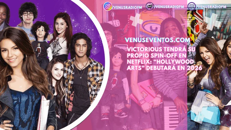 Victorious tendrá su propio spin-off en Netflix: “Hollywood Arts” debutará en 2026 2 victorius