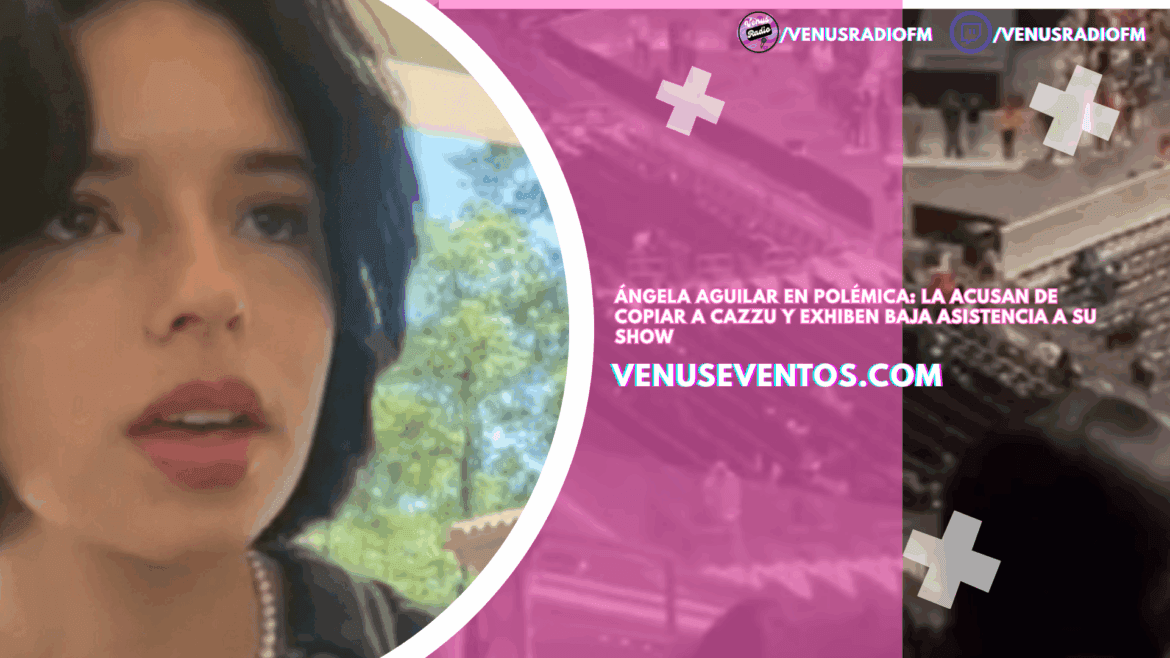 Ángela Aguilar en polémica: la acusan de copiar a Cazzu y exhiben baja asistencia a su show