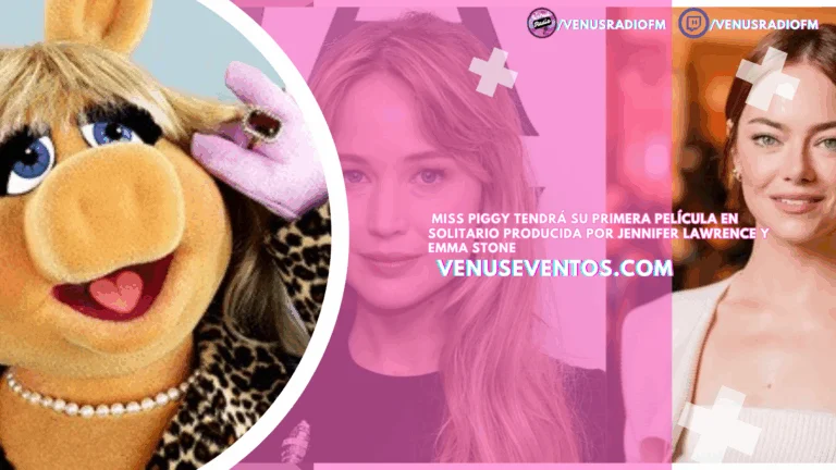 Miss Piggy tendrá su primera película en solitario producida por Jennifer Lawrence y Emma Stone 2 miss piggy movie