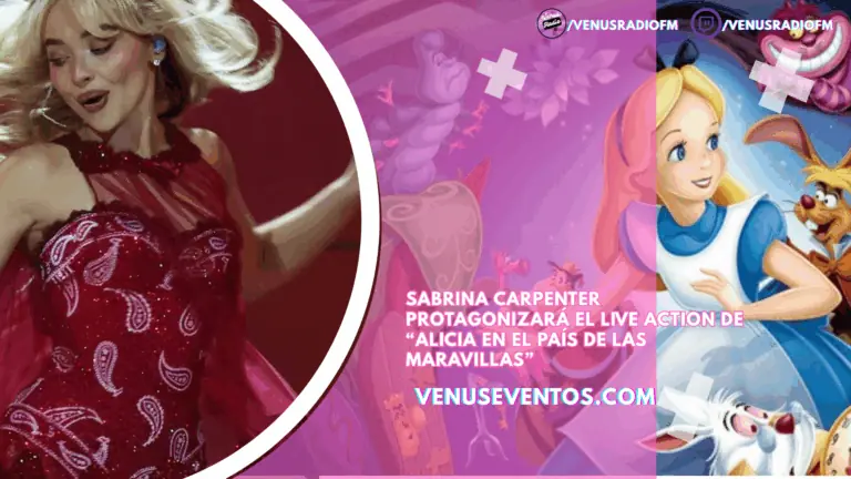 Sabrina Carpenter protagonizará el live action de “Alicia en el País de las Maravillas” 2 sabrina carpenter alicia en el pais de las maravillas