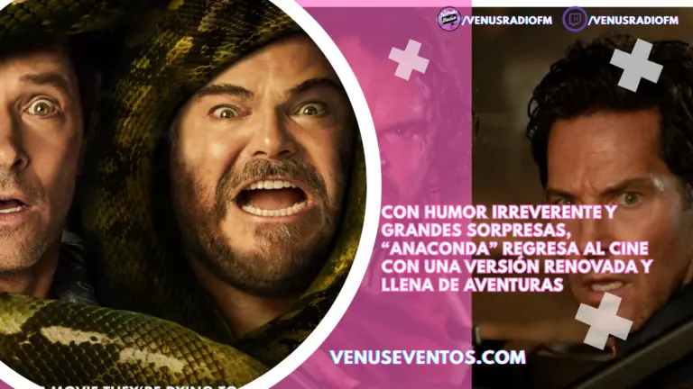 Con humor irreverente y grandes sorpresas, “Anaconda” regresa al cine con una versión renovada y llena de aventuras 4 anaconda film