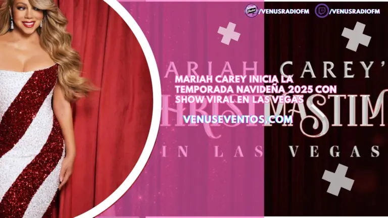 Mariah Carey da inicio oficial a la temporada navideña en Las Vegas con un momento viral 1 mariah carey vegas