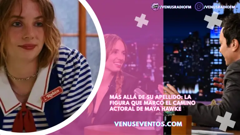 Más allá de su apellido: la figura que marcó el camino actoral de Maya Hawke 6 maya hawke jimmmy fallon show