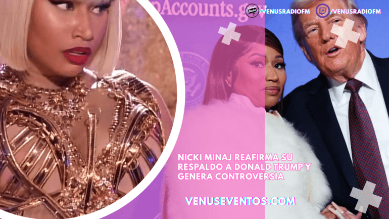 Nicki Minaj reafirma su respaldo a Donald Trump y genera controversia