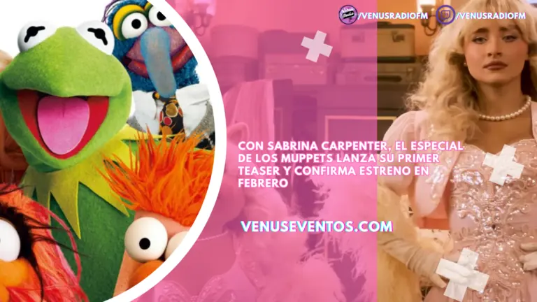 Con Sabrina Carpenter, el Especial de los Muppets lanza su primer teaser y confirma estreno en febrero 5 the muppets sabrina carpenter