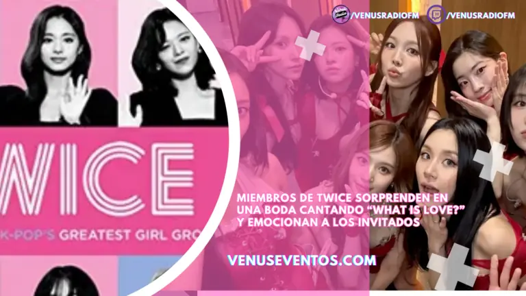 Miembros de TWICE sorprenden en una boda cantando “What Is Love?” y emocionan a los invitados 1 twiece boda manager