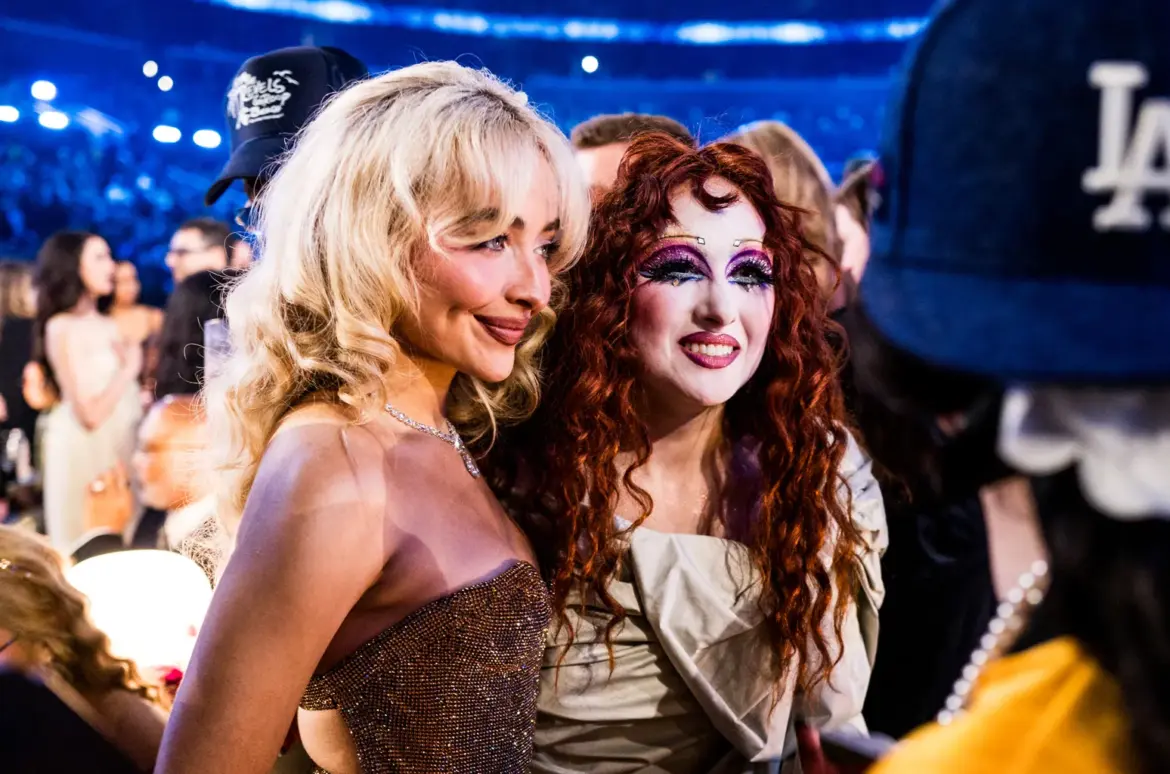 Sabrina Carpenter and Chappell Roan grammys 2025 2 billboard 1548