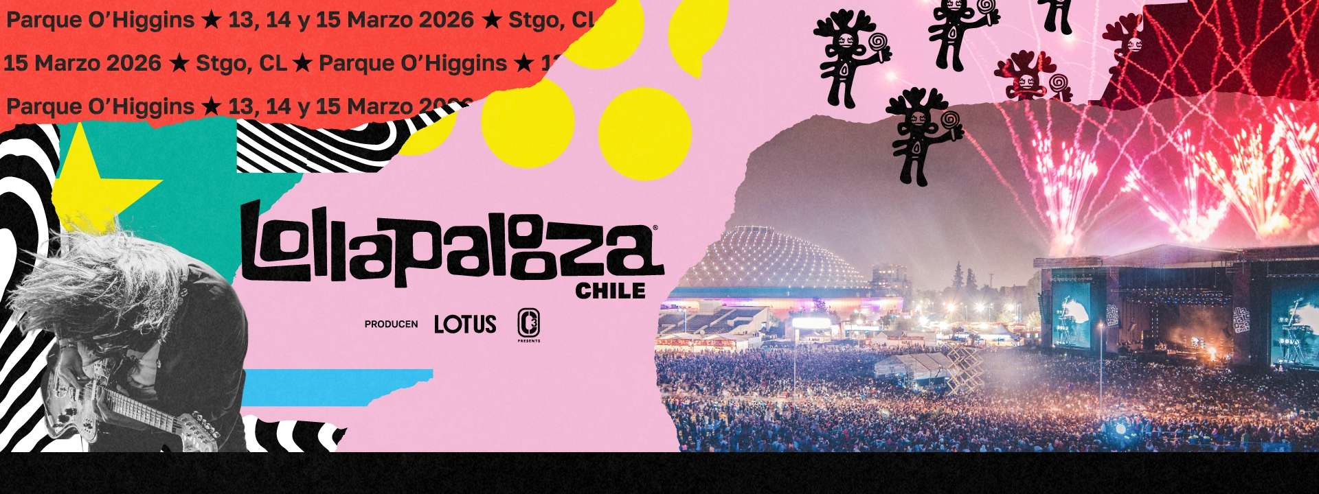 Lollapalooza Chile 2026: los artistas principales y quiénes cantarán en el festival