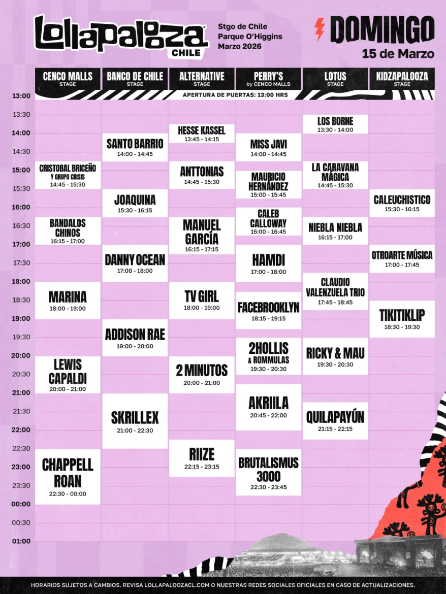 Chappell Roan en Lollapalooza Chile 2026: a qué hora toca y dónde ver su show en vivo 1 image 16