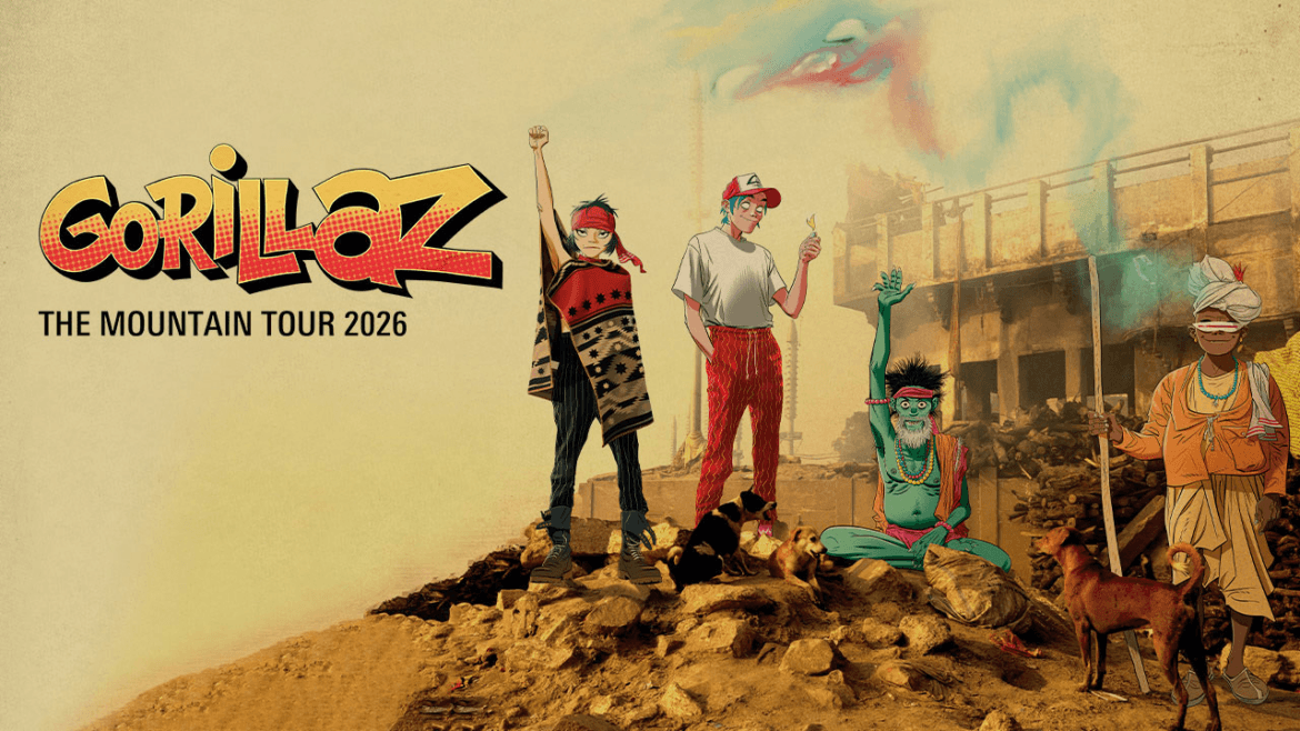 Gorillaz confirma concierto en Chile: inicia la preventa para su esperado show del “The Mountain Tour 2026”