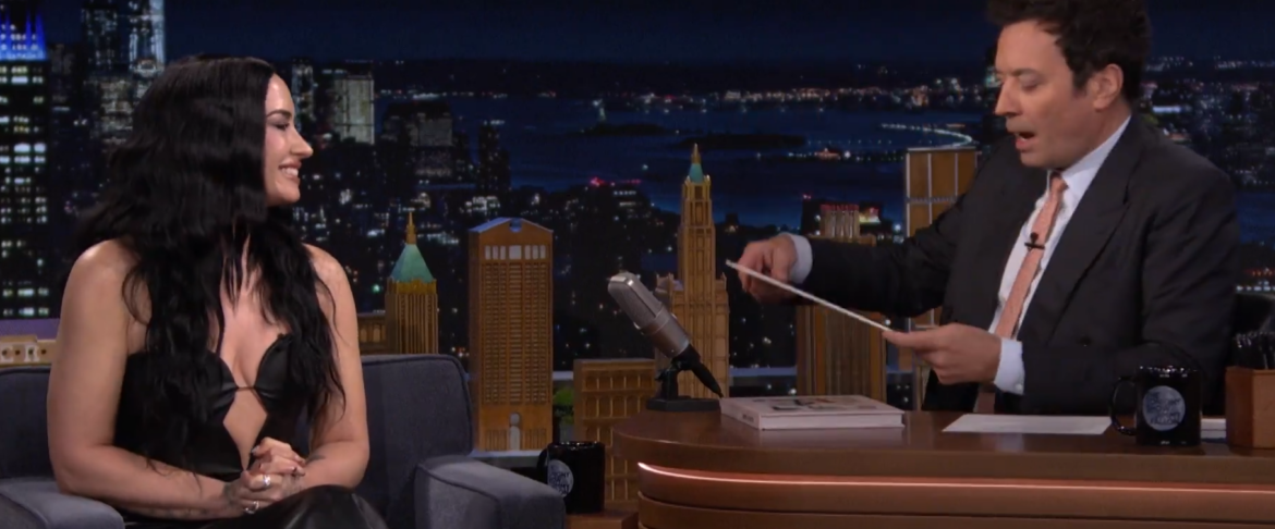 Demi Lovato emociona en Jimmy Fallon con una actuación que está dando de qué hablar