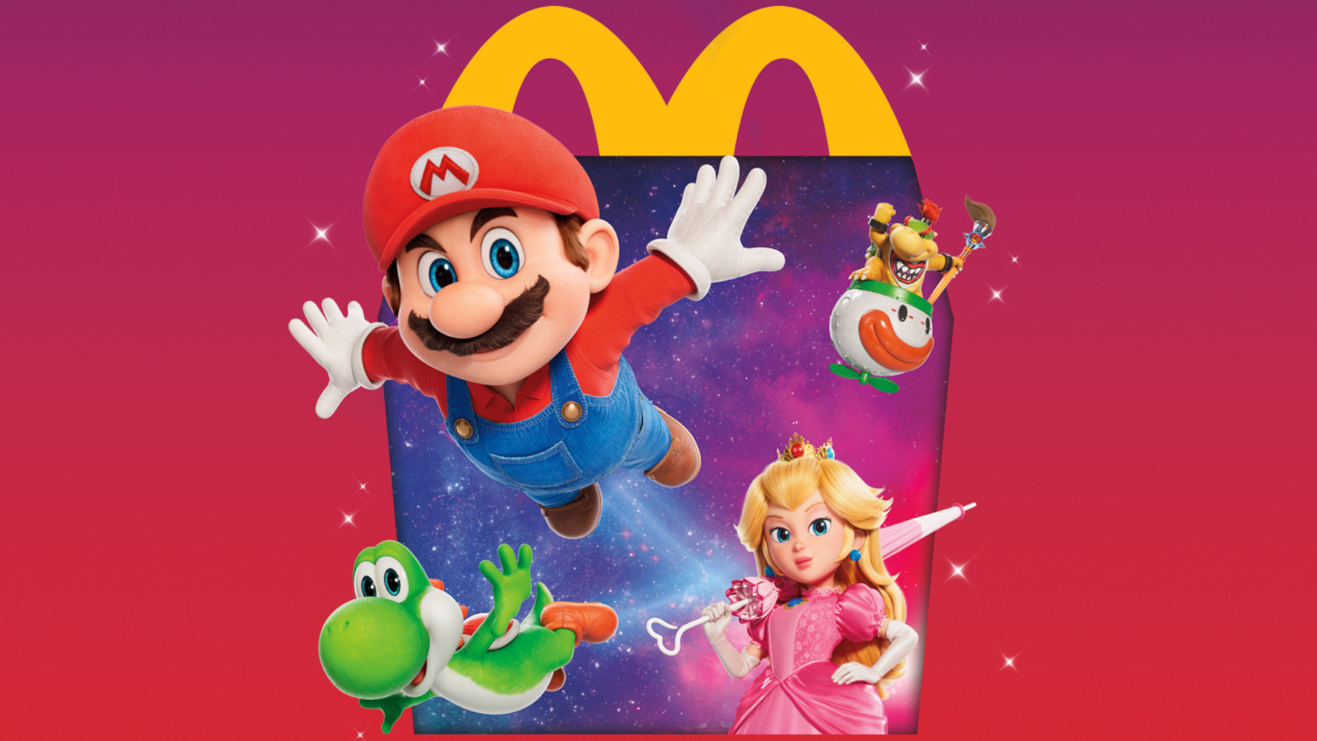 ¡Furor en Chile! Cajita Feliz de Super Mario Galaxy llega con la nueva película