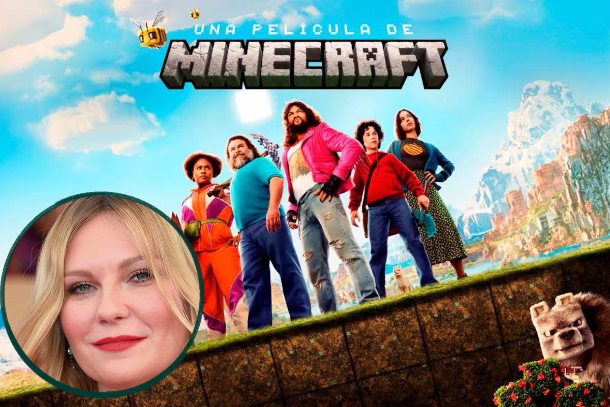 ¡Confirmado! Kirsten Dunst se une a Minecraft 2 y sorprende con su personaje