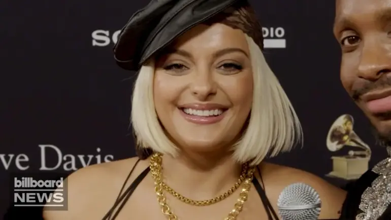 Bebe Rexha aparece en la exclusiva fiesta de Madonna en West Hollywood