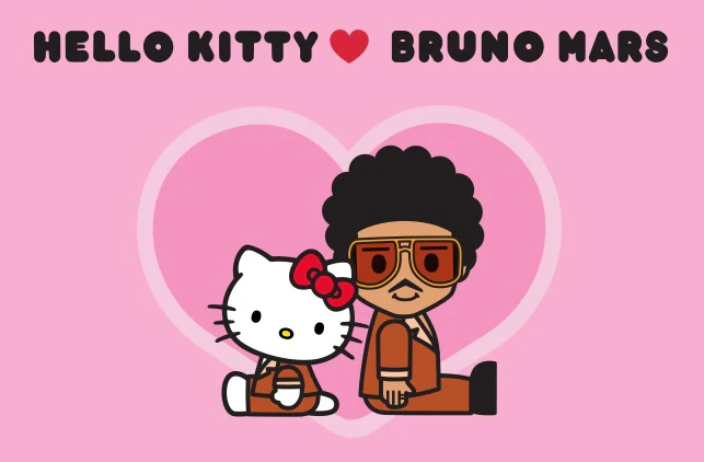 bruno mars hello kitty