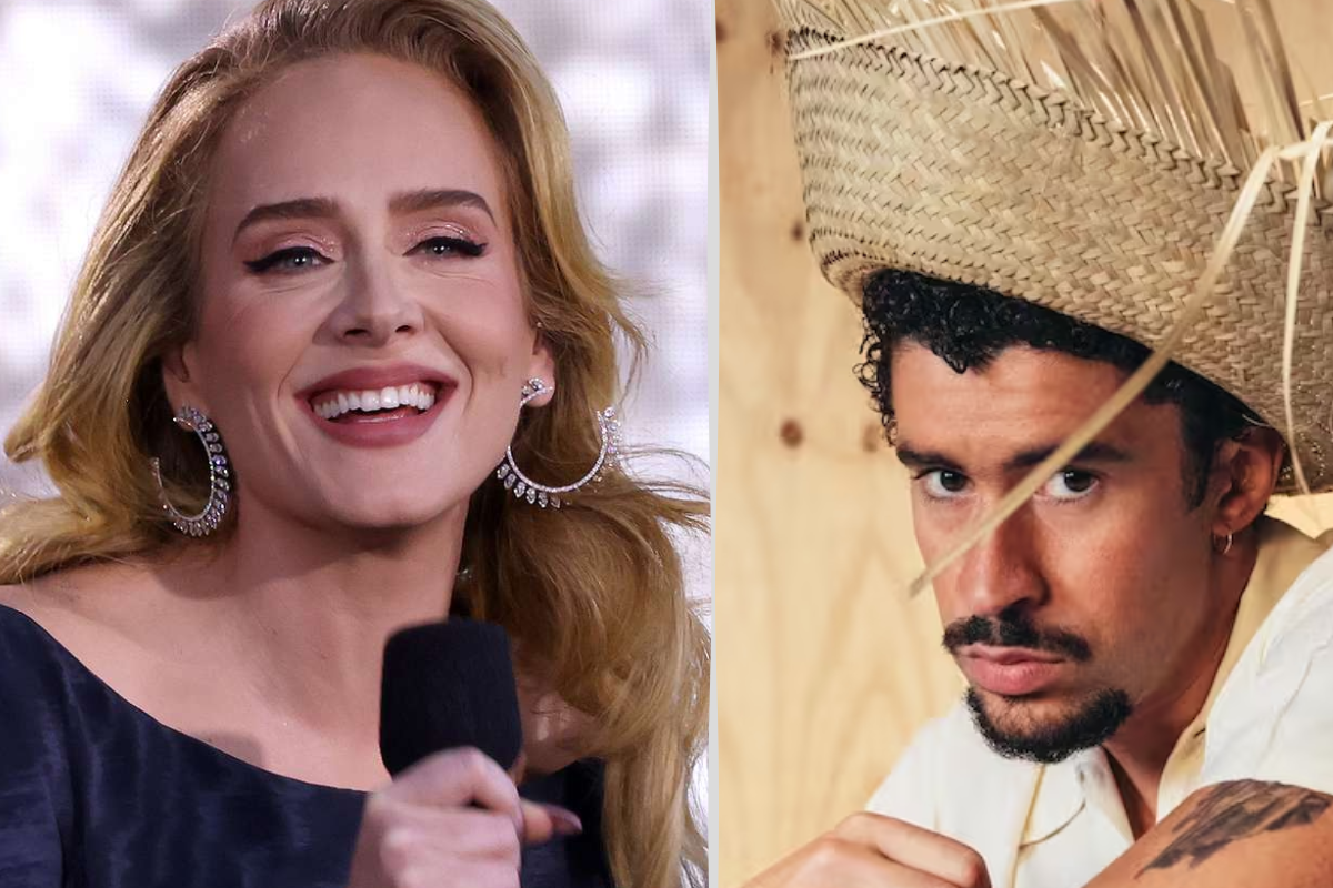 Adele sorprende al asistir al concierto de Bad Bunny en Londres y desata furor entre los fans