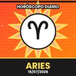 Horóscopo Aries – 2026-07-15