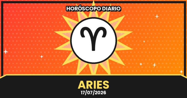 horoscopo aries 2026 07 17