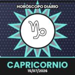 Horóscopo Capricornio – 2026-07-15