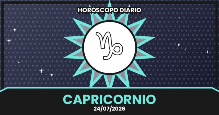 Horóscopo Capricornio