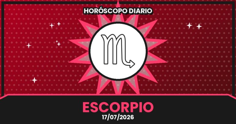 Horóscopo Escorpio - 2026-07-17 1 horoscopo escorpio 2026 07 17