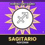 Horóscopo Sagitario – 2026-07-15