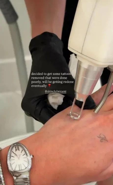 Kate Cassidy explica por qué eliminó el tatuaje dedicado a Liam Payne 1