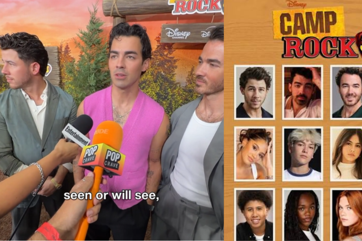 Jonas Brothers explican por qué una nueva generación era clave para el regreso de Camp Rock 3