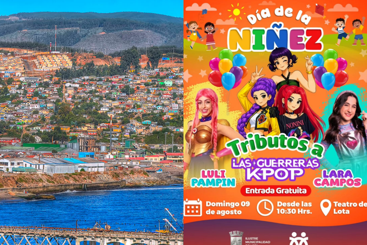 Día de la Niñez 2026 en Lota: Municipalidad realizará gran celebración gratuita con shows, juegos y personajes infantiles