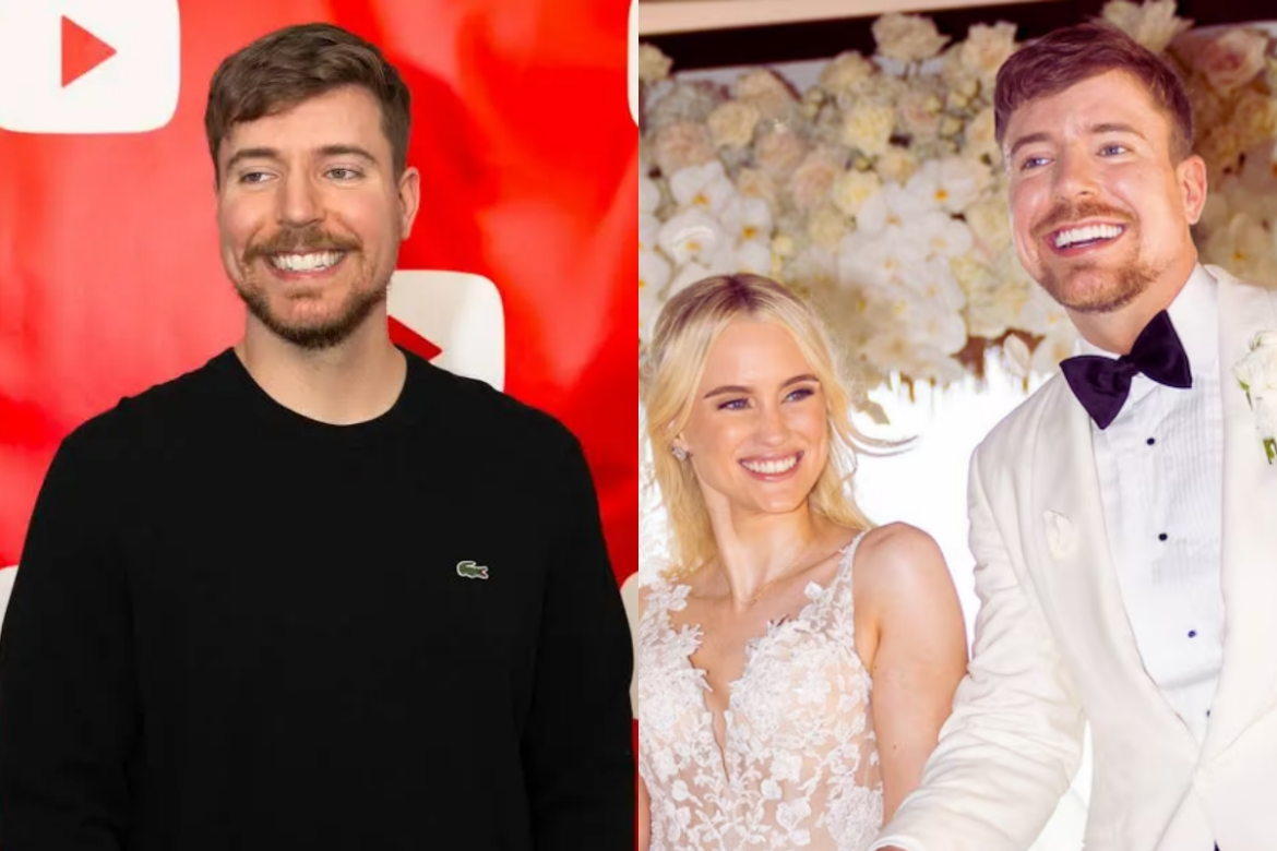 MrBeast se casó en secreto: así fue la exclusiva boda del youtuber más seguido del mundo con Thea Booysen