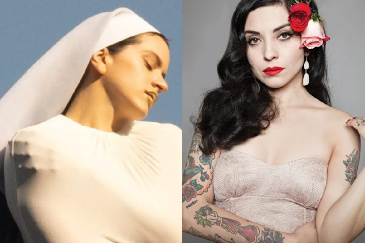 Mon Laferte sorprende en el LUX TOUR de Rosalía y se convierte en la “perla” de la noche en Ciudad de México