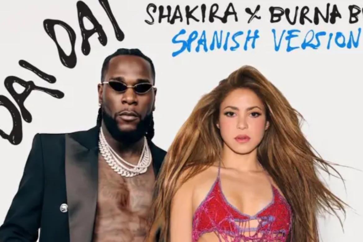 Shakira y Burna Boy estrenan la versión en español de “Dai Dai”, el himno del Mundial 2026