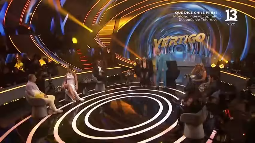 Tita Ureta vivió un inesperado percance en Vértigo y Benjamín Vicuña reaccionó en vivo 1