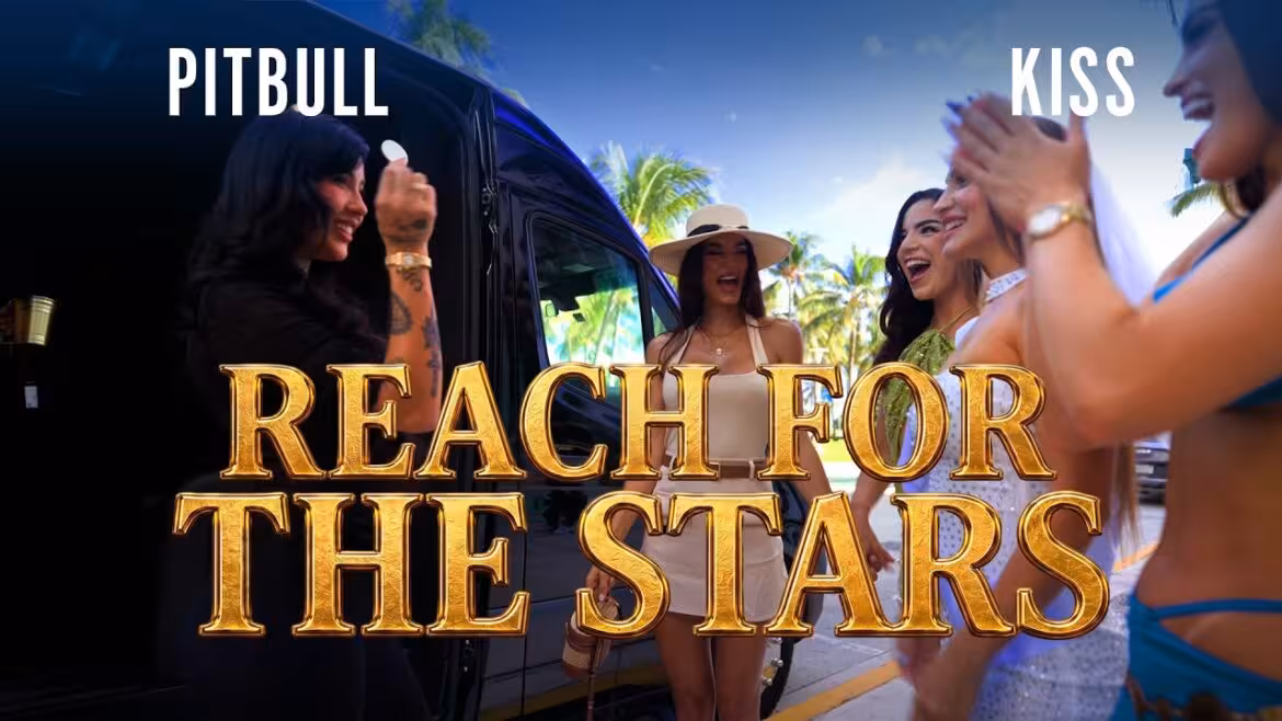 Pitbull sorprende con KISS en “Reach for the Stars”, la colaboración que abre su nuevo álbum 4