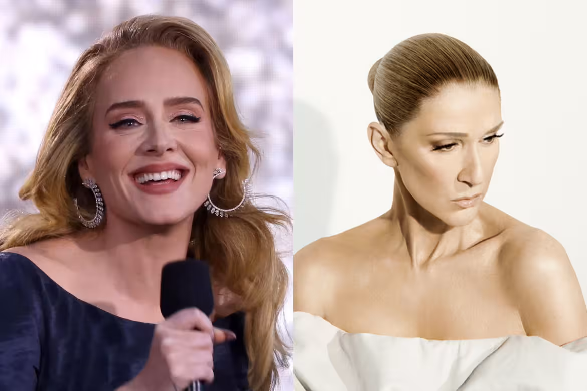 Recordemos cuando Adele se emocionó hasta las lágrimas al ver a Céline Dion entre el público 4