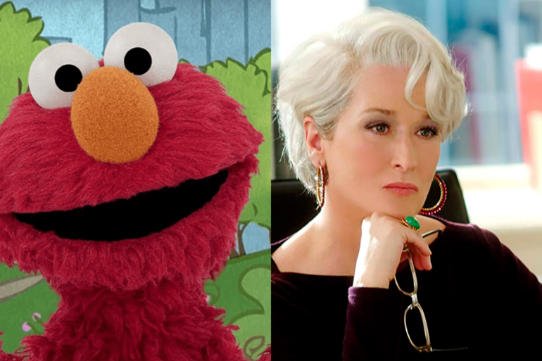 Elmo sorprende con su transformación en Miranda Priestly para Halloween